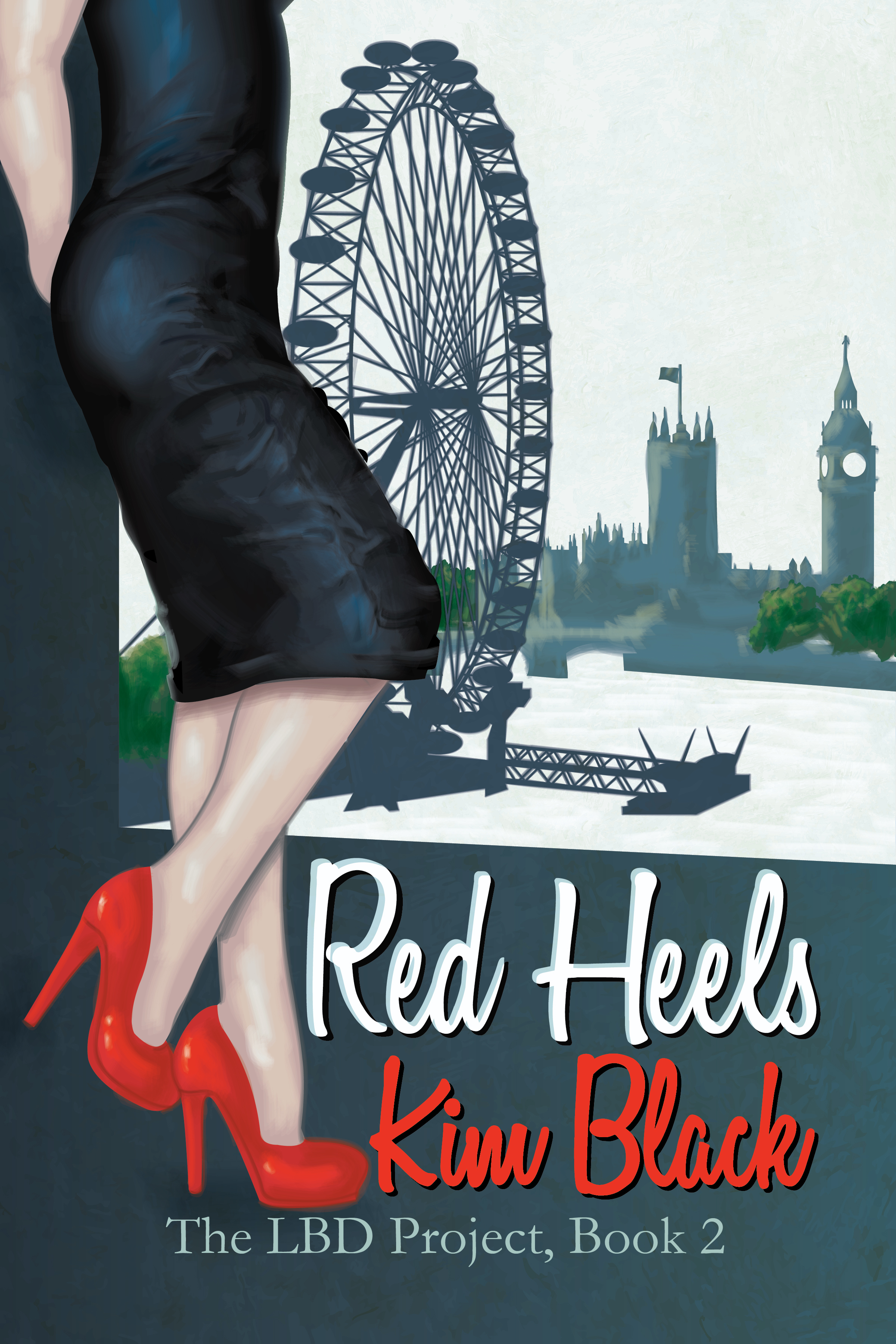 RED HEELS LBD PROJECT BOOK 2 COVER ART